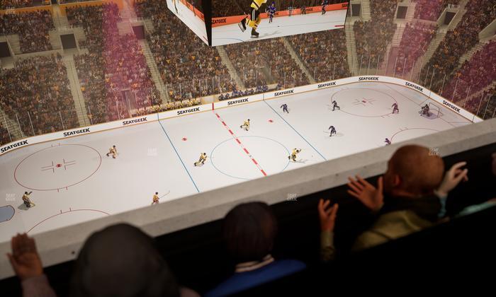 TD Garden - Section Media Box 25 Seat View