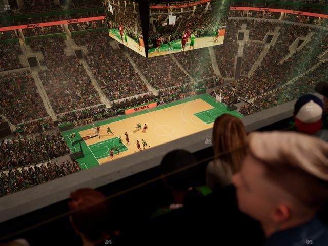 TD Garden - Section Media Box 26 Seat View