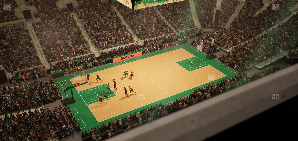 TD Garden - Section Media Box 26 Seat View