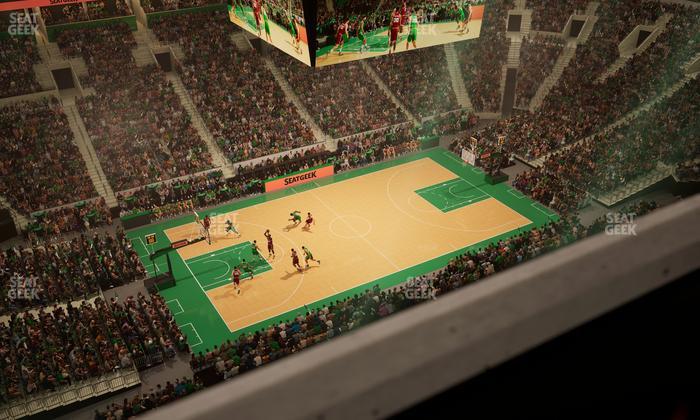 TD Garden - Section Media Box 26 Seat View