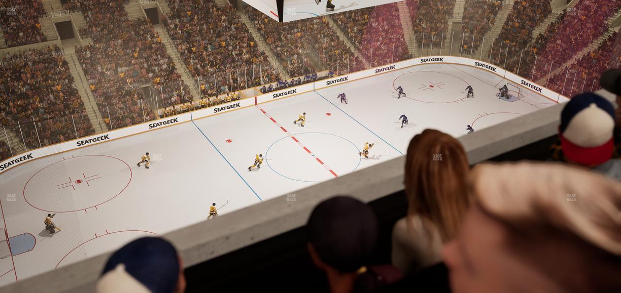 TD Garden - Section Media Box 26 Seat View