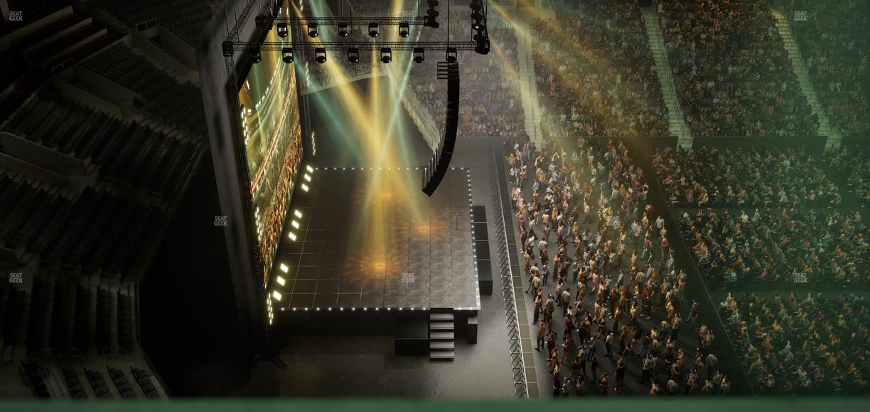 TD Garden - Section Media Box 26 Seat View