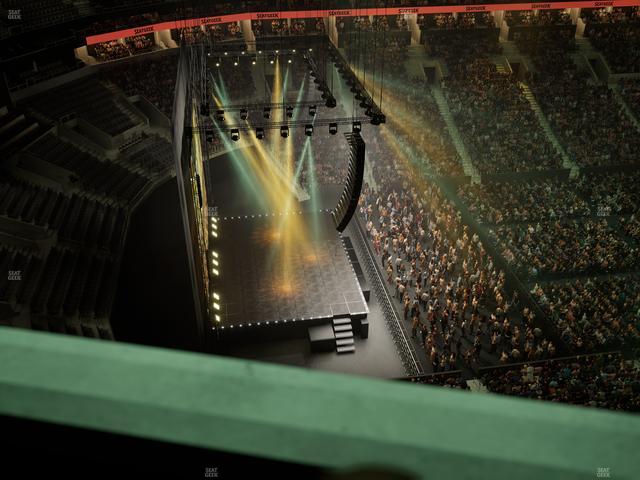 TD Garden - Section Media Box 27 Seat View