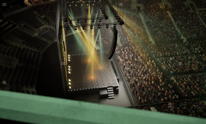 TD Garden - Section Media Box 27 Seat View