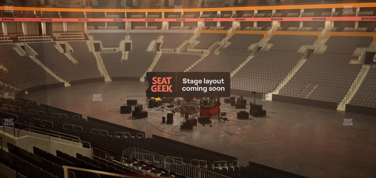 TD Garden - Section North Lounge Seat View