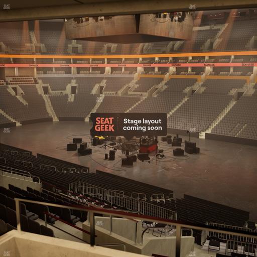 TD Garden - Section North Lounge Seat View