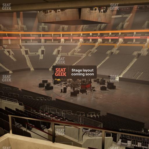 TD Garden - Section North Lounge Seat View