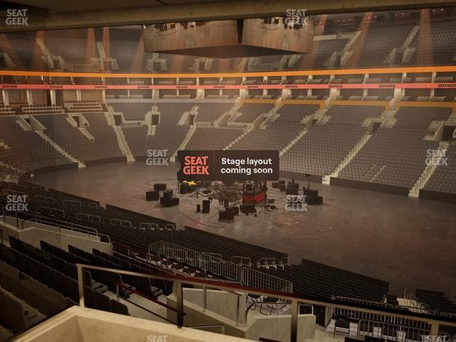 TD Garden - Section North Lounge Seat View