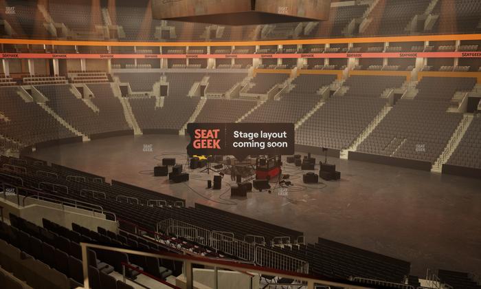 TD Garden - Section North Lounge Seat View