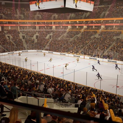 TD Garden - Section North Lounge Seat View