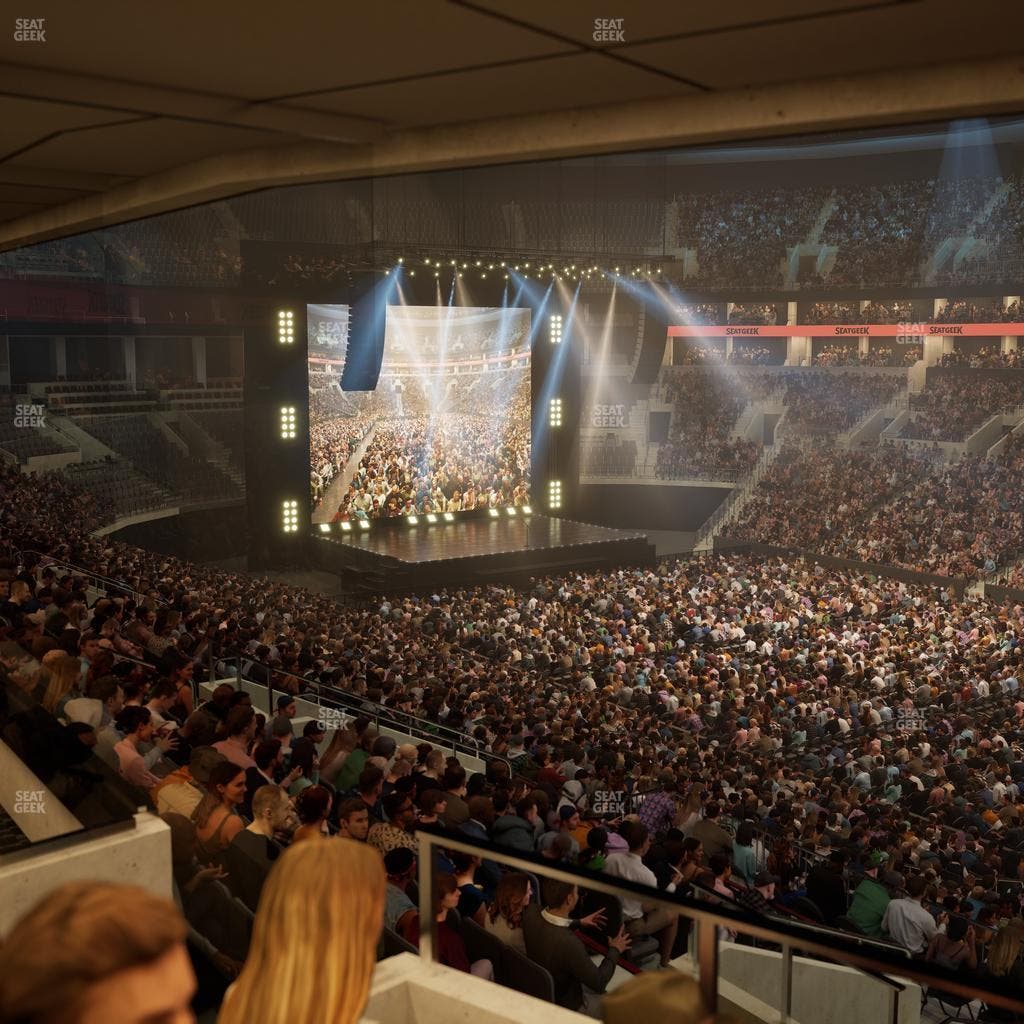 TD Garden - Section North Lounge Seat View
