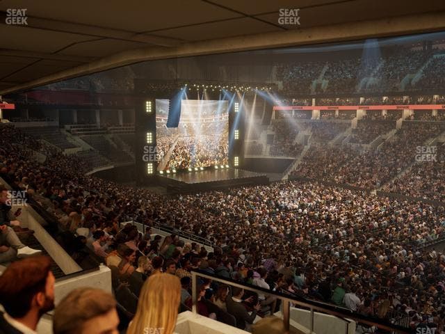 TD Garden - Section North Lounge Seat View