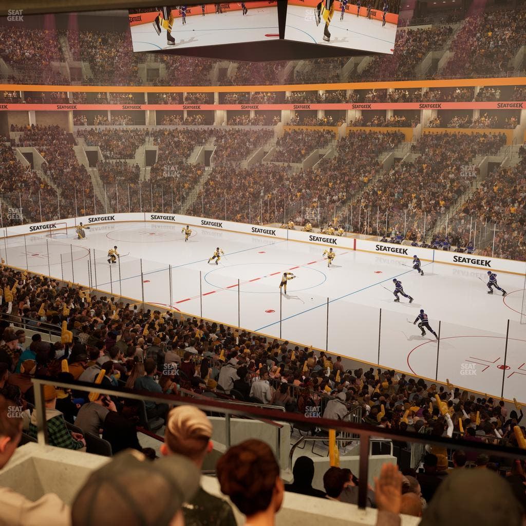 TD Garden - Section North Lounge Seat View