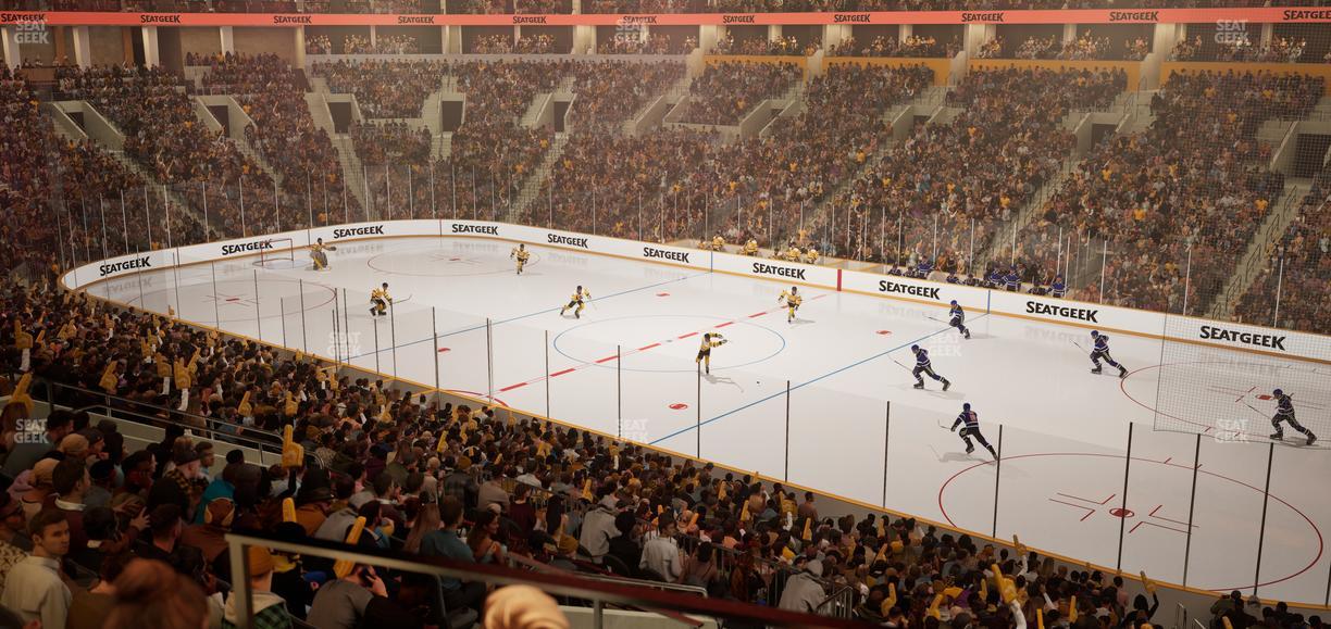TD Garden - Section North Lounge Seat View