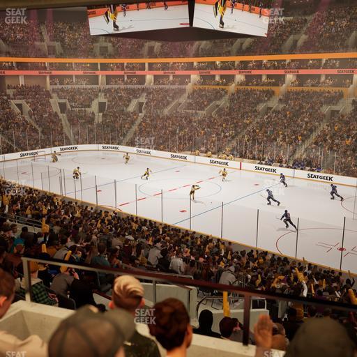 TD Garden - Section North Lounge Seat View