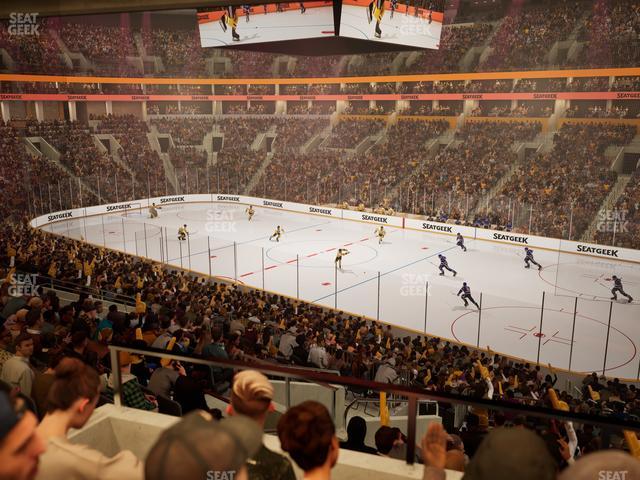 TD Garden - Section North Lounge Seat View