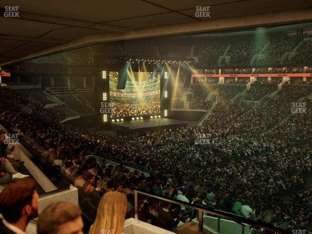 TD Garden - Section North Lounge Seat View