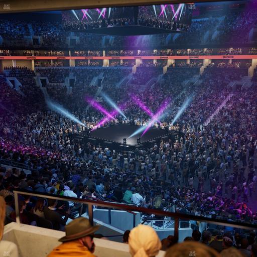 TD Garden - Section North Lounge Seat View