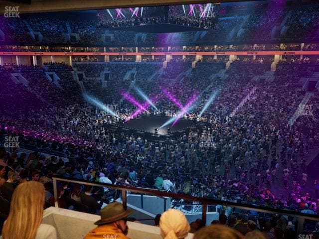 TD Garden - Section North Lounge Seat View