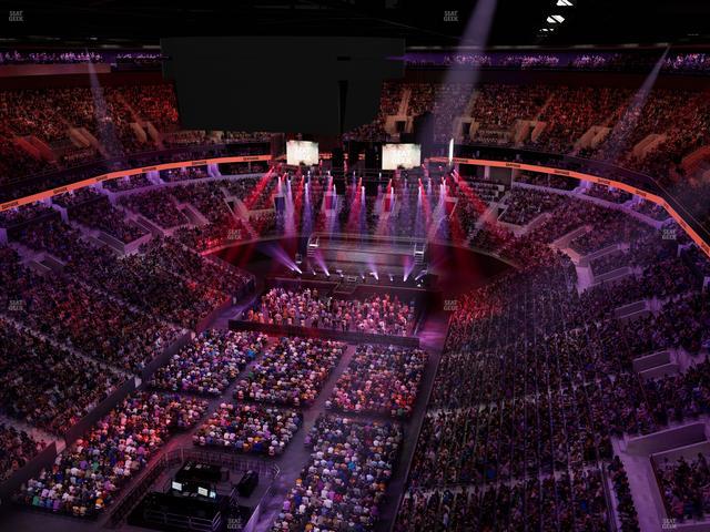 TD Garden - Section Raf 10 Seat View