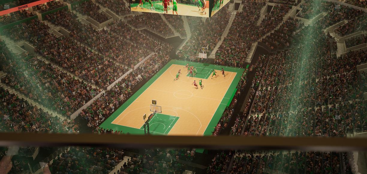 TD Garden - Section Raf 10 Seat View