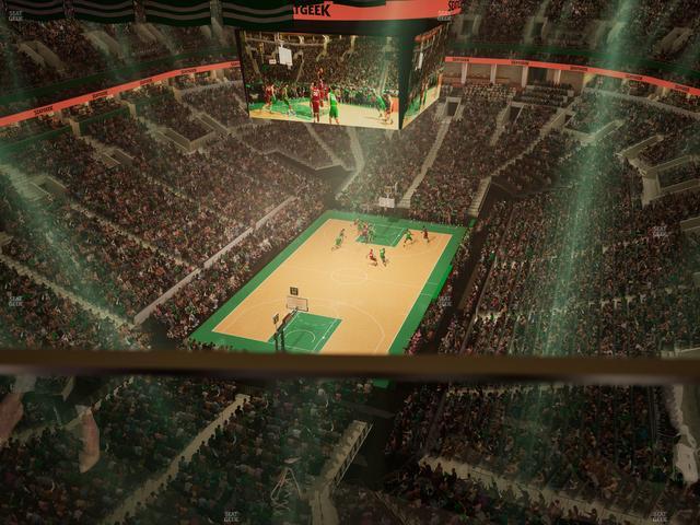 TD Garden - Section Raf 10 Seat View