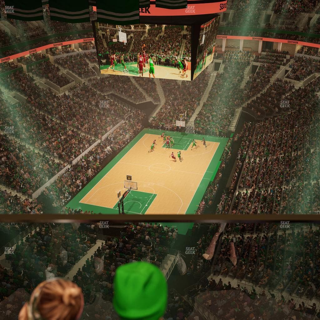 TD Garden - Section Raf 10 Seat View