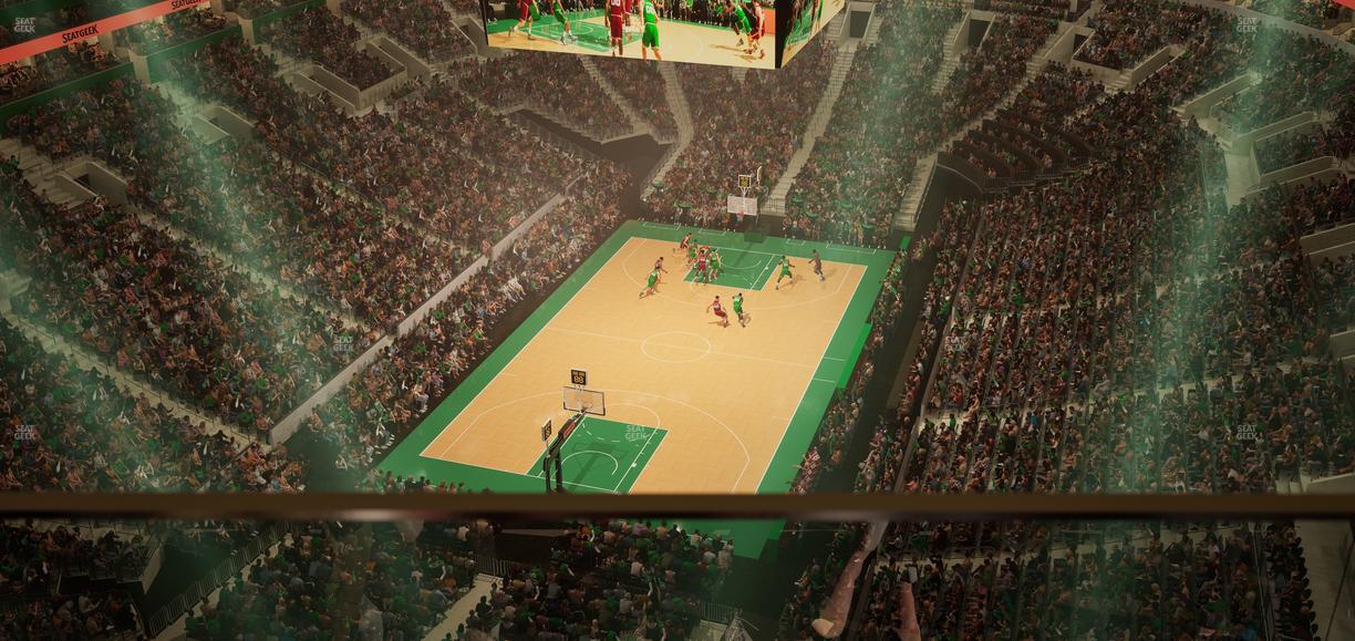 TD Garden - Section Raf 10 Seat View