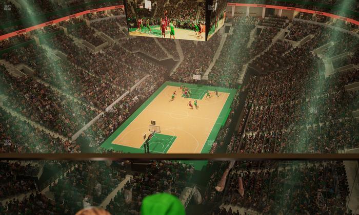 TD Garden - Section Raf 10 Seat View