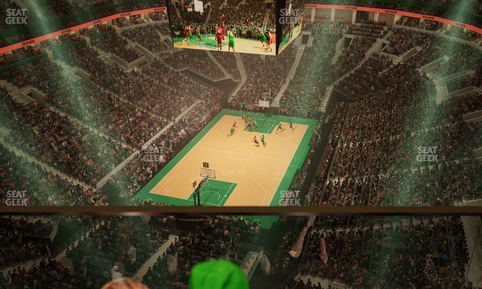 TD Garden - Section Raf 10 Seat View