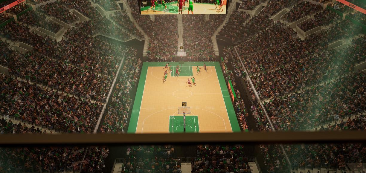 TD Garden - Section Raf 12 Seat View