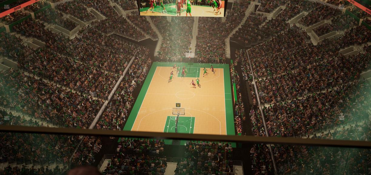 TD Garden - Section Raf 12 Seat View