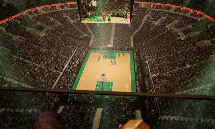 TD Garden - Section Raf 12 Seat View