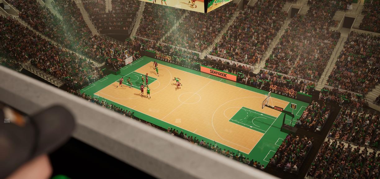 TD Garden - Section Raf 17 Seat View