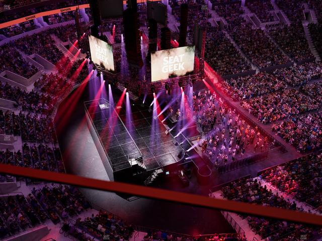 TD Garden - Section Raf 28 Seat View