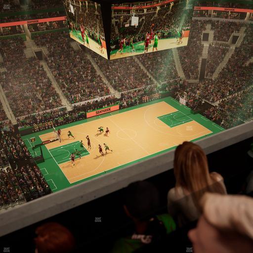 TD Garden - Section Raf 28 Seat View