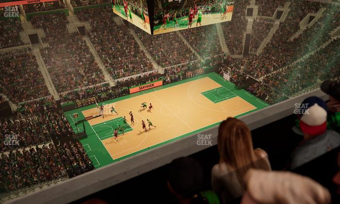 TD Garden - Section Raf 28 Seat View