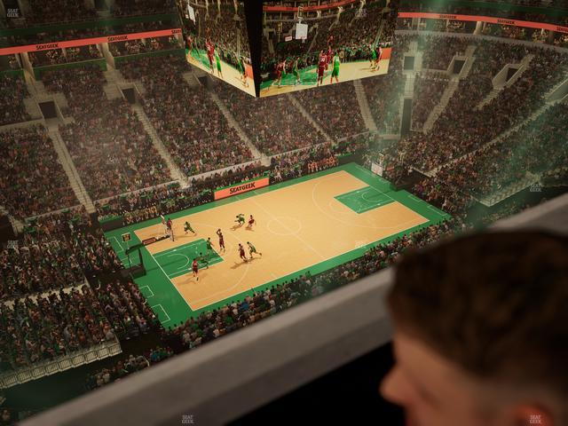 TD Garden - Section Raf 28 Seat View