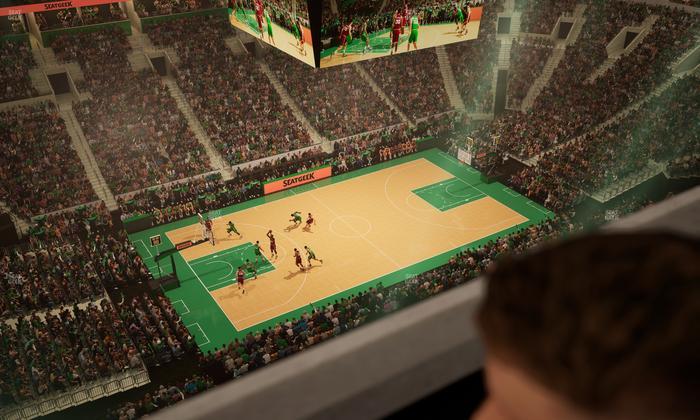 TD Garden - Section Raf 28 Seat View