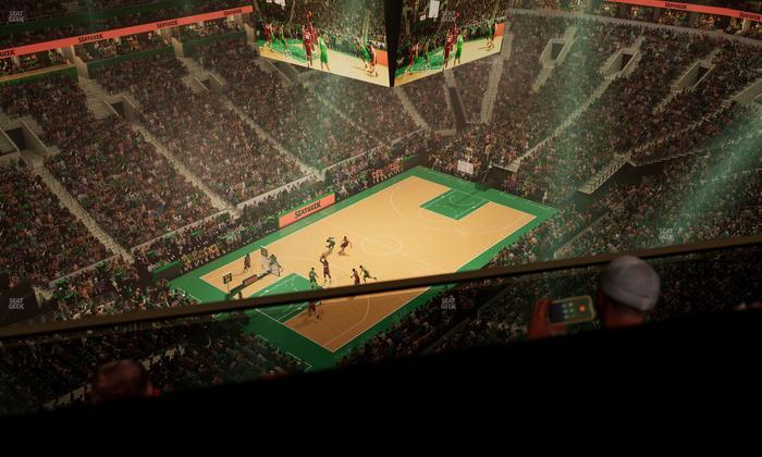 TD Garden - Section Raf 29 Seat View