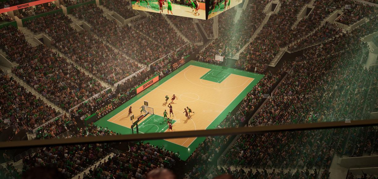 TD Garden - Section Raf 30 Seat View