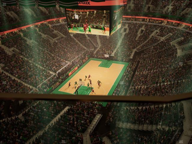 TD Garden - Section Raf 31 Seat View