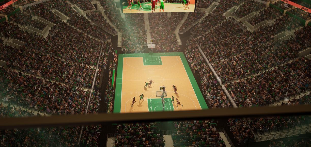 TD Garden - Section Raf 33 Seat View