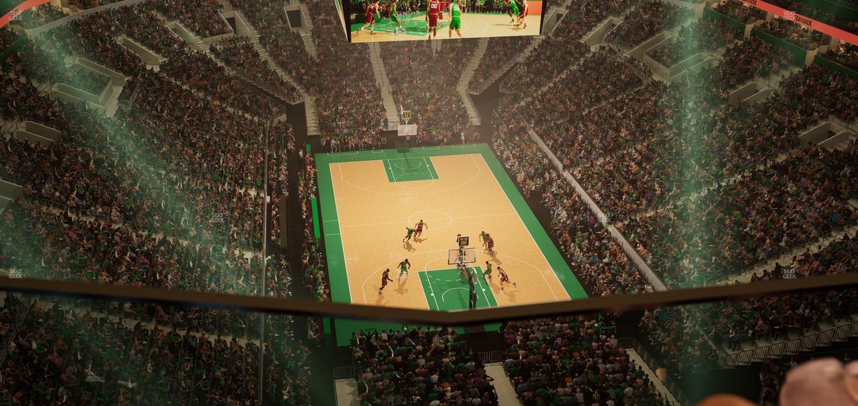 TD Garden - Section Raf 34 Seat View