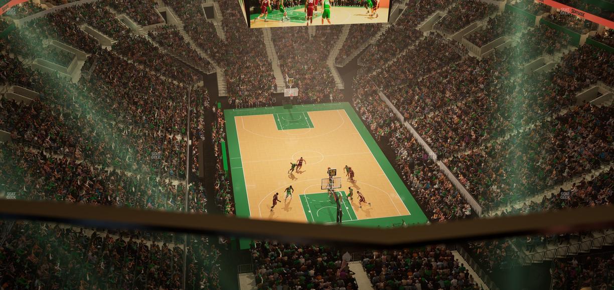 TD Garden - Section Raf 34 Seat View