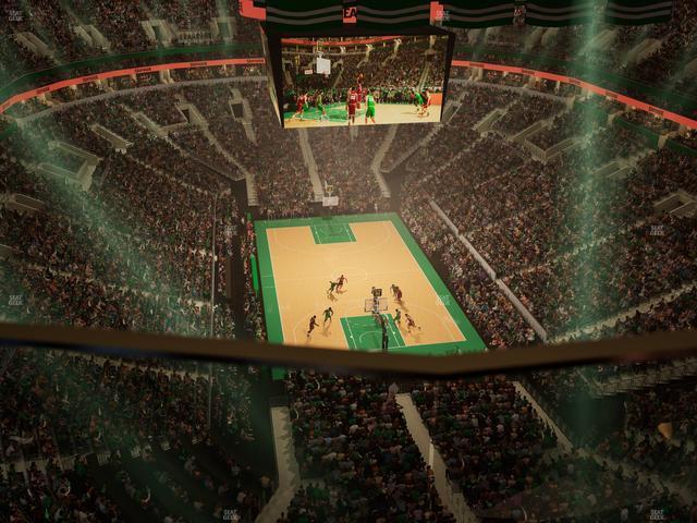 TD Garden - Section Raf 34 Seat View