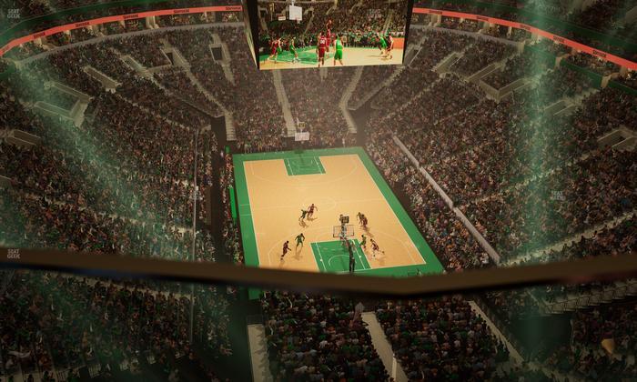 TD Garden - Section Raf 34 Seat View