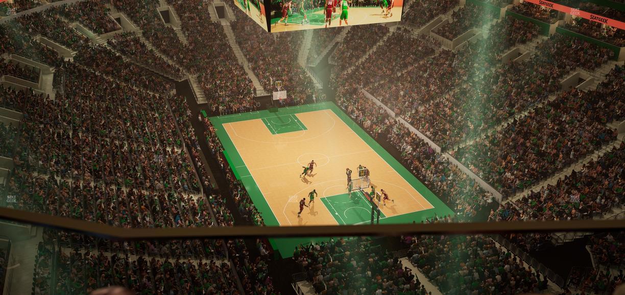 TD Garden - Section Raf 35 Seat View