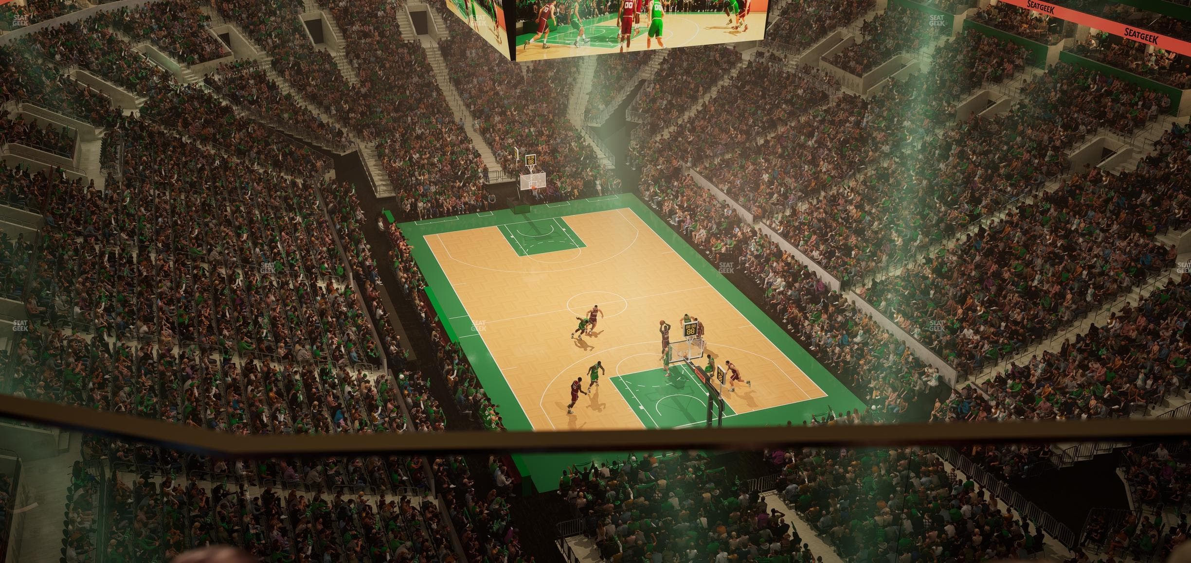 TD Garden - Section Raf 35 Seat View