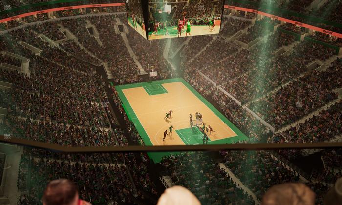 TD Garden - Section Raf 35 Seat View